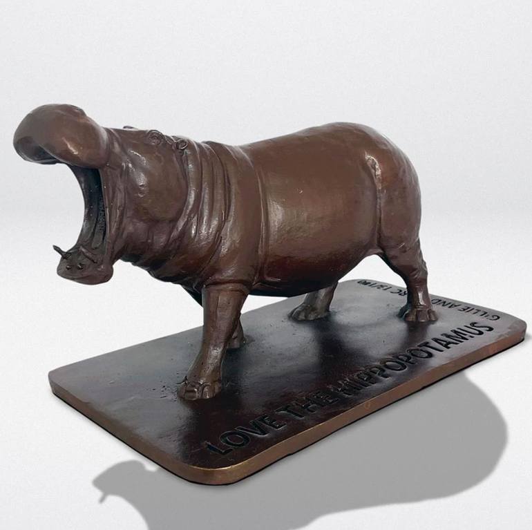 Original Figurative Animal Sculpture by Gillie And Marc Schattner
