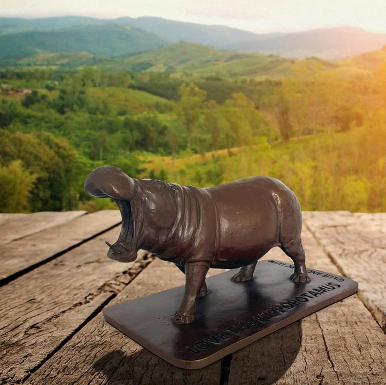 Original Figurative Animal Sculpture by Gillie And Marc Schattner