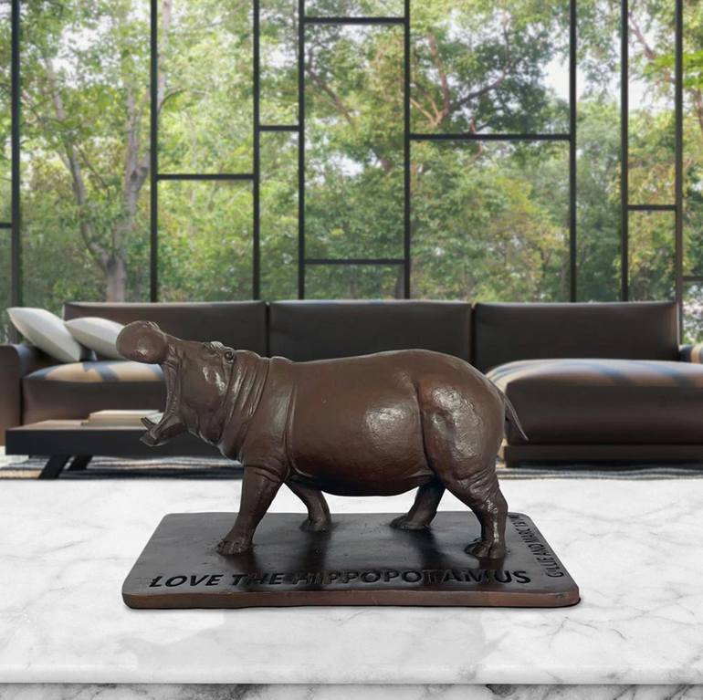 Original Figurative Animal Sculpture by Gillie And Marc Schattner