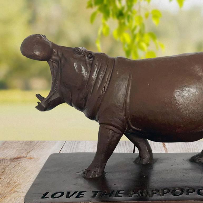 Original Figurative Animal Sculpture by Gillie And Marc Schattner