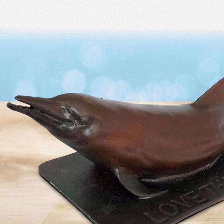 Original Figurative Animal Sculpture by Gillie And Marc Schattner
