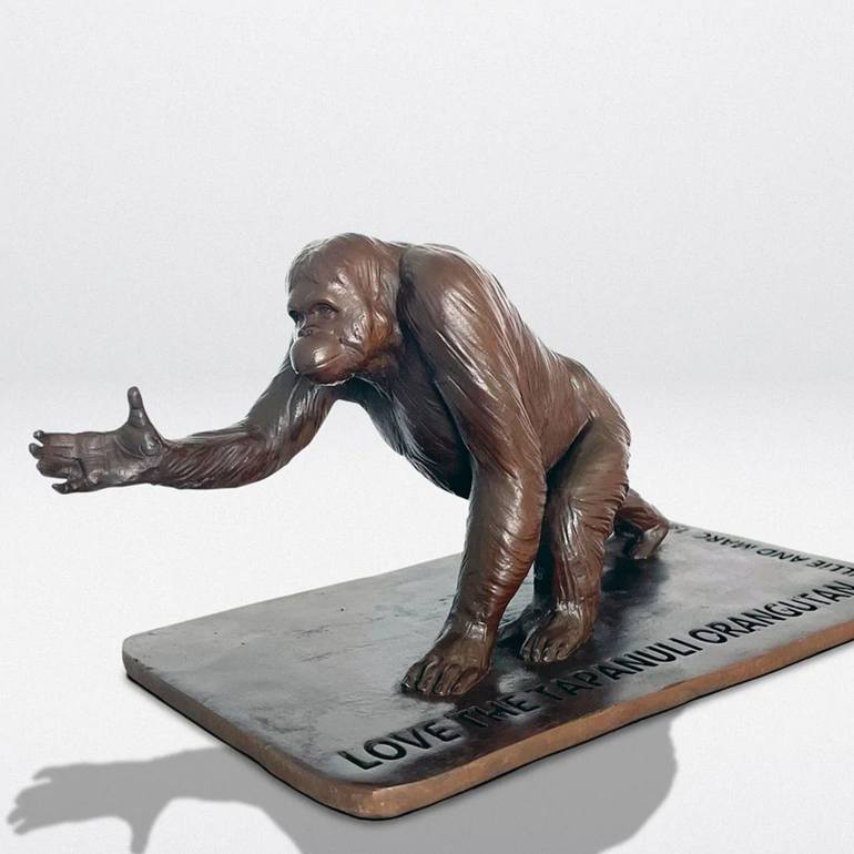 Original Figurative Animal Sculpture by Gillie And Marc Schattner