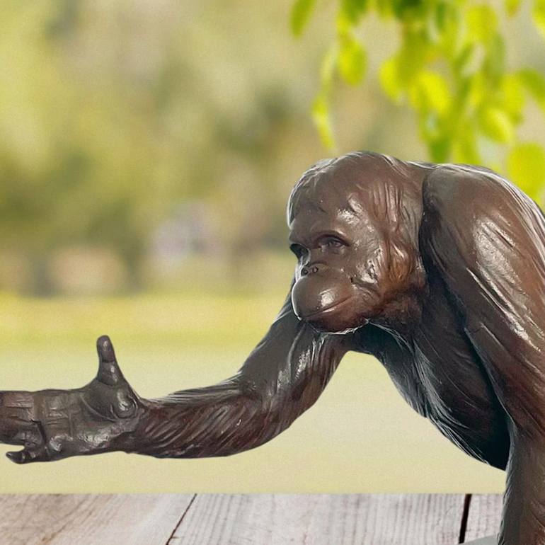 Original Figurative Animal Sculpture by Gillie And Marc Schattner
