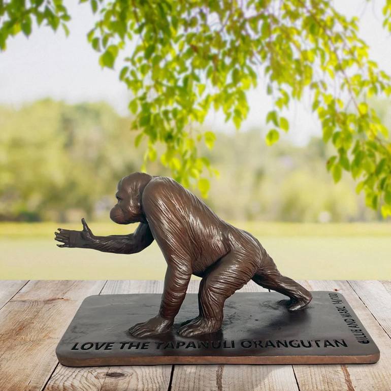 Original Figurative Animal Sculpture by Gillie And Marc Schattner