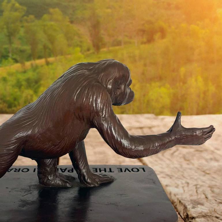 Original Figurative Animal Sculpture by Gillie And Marc Schattner
