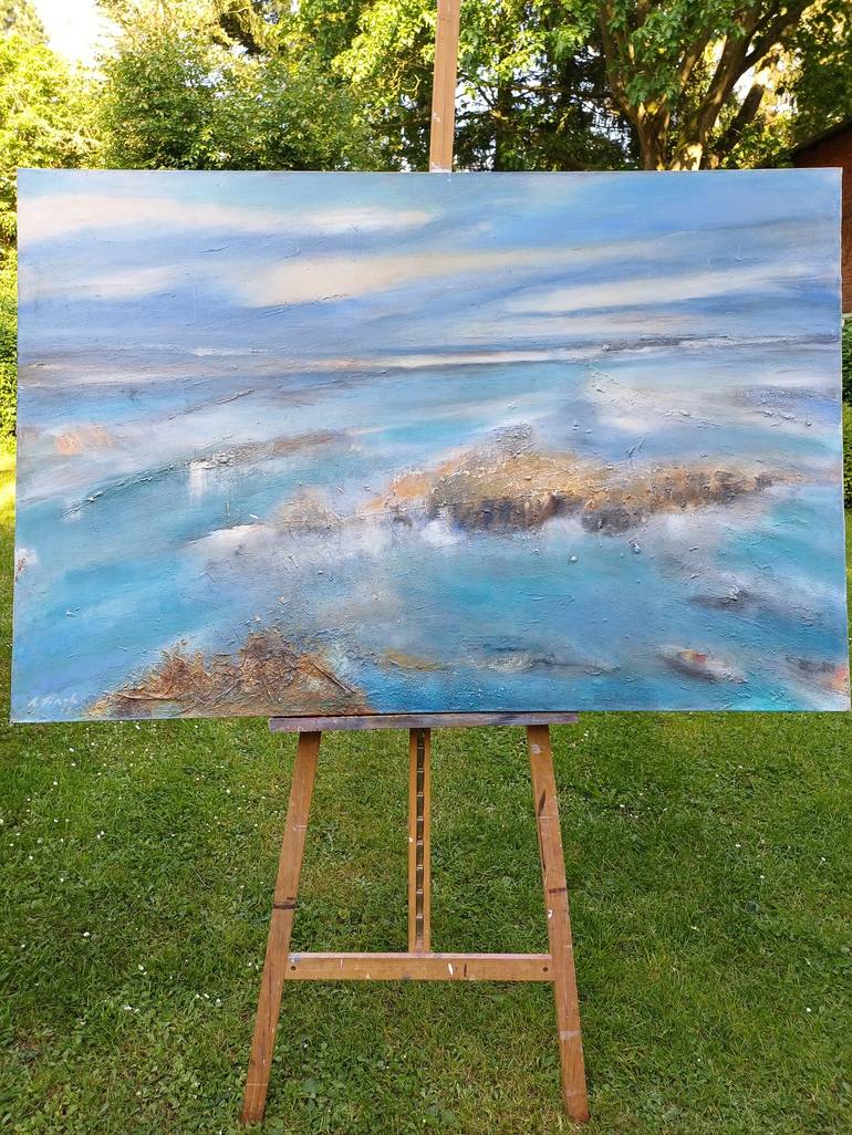 Original Seascape Painting by Andrea Finck