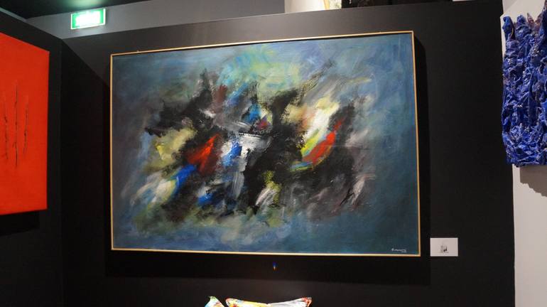 Original Abstract Painting by Giuseppe Massarelli