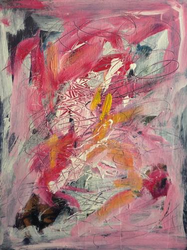 Original Abstract Expressionism Abstract Paintings by Giuseppe Massarelli