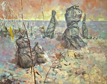 Original Surrealism Nature Paintings by Mykola Dzhychka