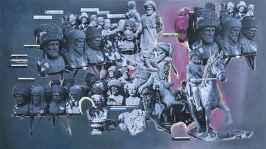 Print of Conceptual Mortality Collage by Mykola Dzhychka