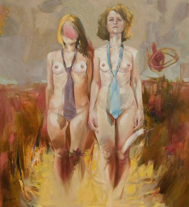 Original Conceptual Erotic Paintings by Mykola Dzhychka