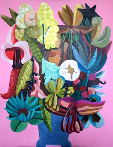Print of Figurative Floral Paintings by Julie Hendriks