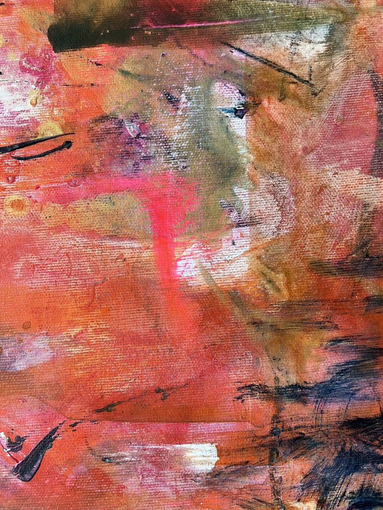 Original Abstract Expressionism Abstract Painting by Sarah Millerton