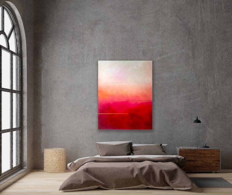 Original Abstract Expressionism Abstract Painting by Sarah Millerton