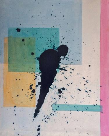 Print of Abstract Paintings by Sarah Millerton