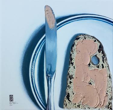 Print of Realism Food Paintings by Brigitte Yoshiko Pruchnow