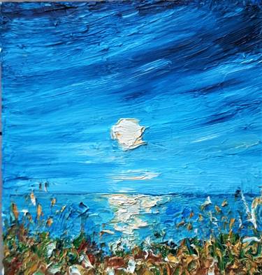 Original Expressionism Seascape Paintings by niki purcell