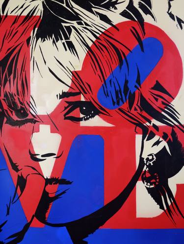 Original Fine Art Pop Culture/Celebrity Paintings by Louis-Nicolas Darbon