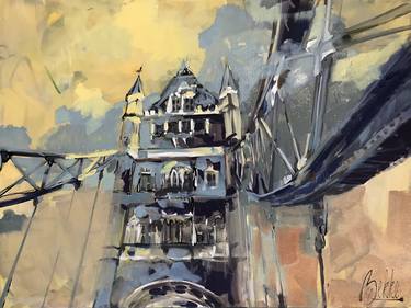 Original Cities Paintings by Marieke Bekke