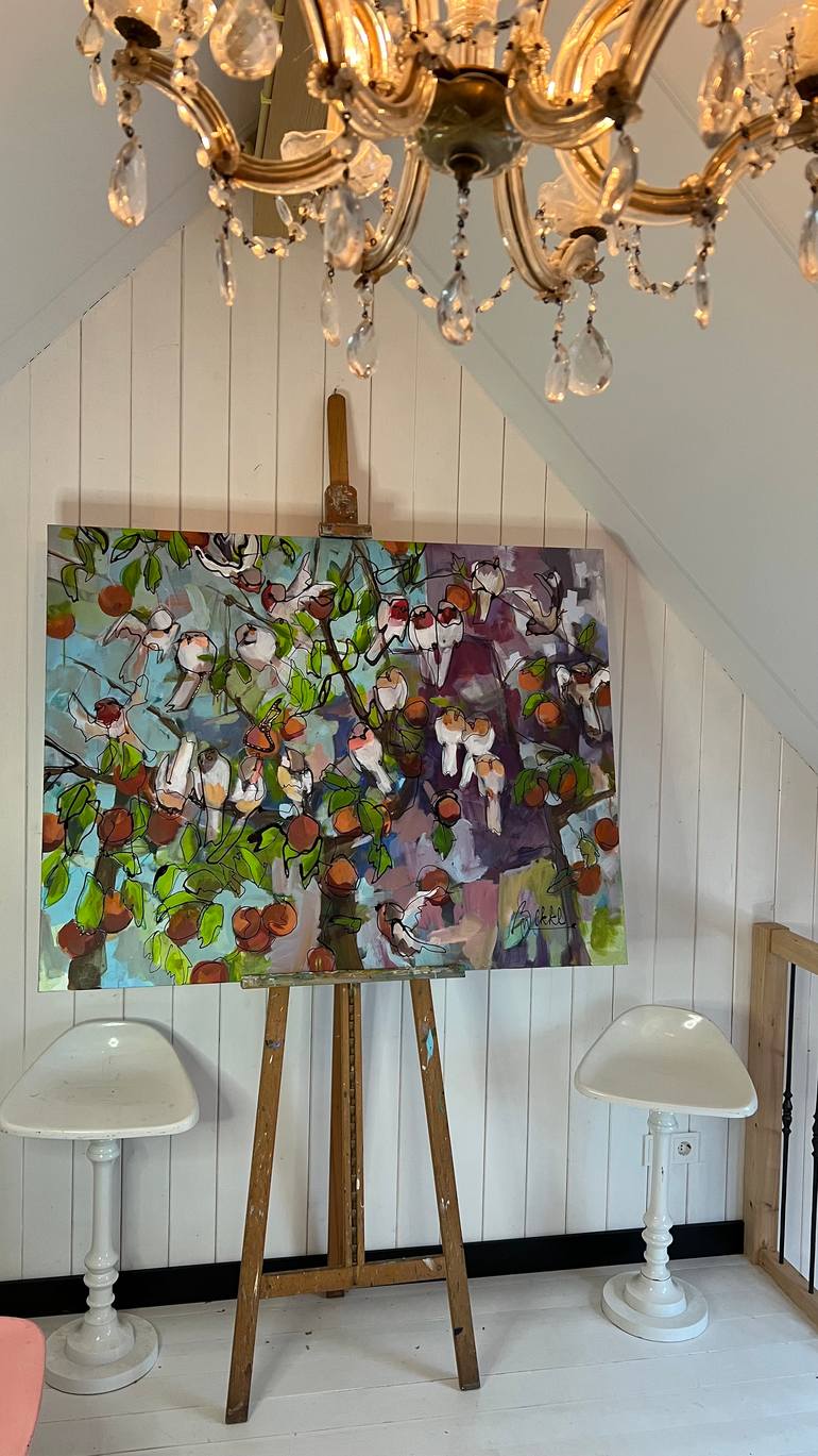 Original Figurative Botanic Painting by Marieke Bekke