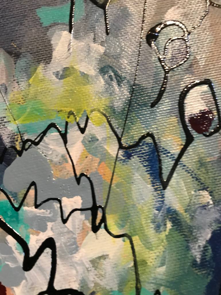 Original Expressionism Animal Painting by Marieke Bekke