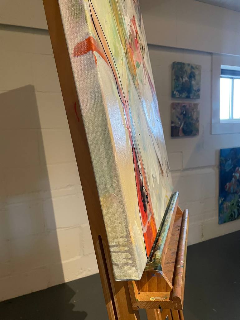 Original Figurative Animal Painting by Marieke Bekke