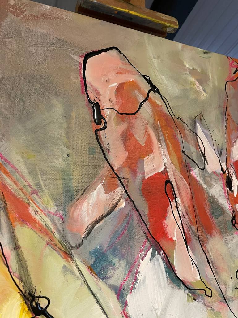 Original Figurative Animal Painting by Marieke Bekke