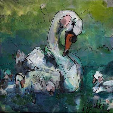 Print of Impressionism Animal Paintings by Marieke Bekke