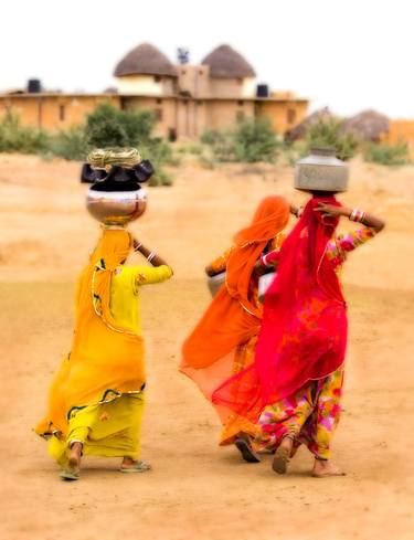 Rajasthan • India _ Jaisalmer Women - Archival Pigment limited edition of 12 museum quality prints thumb