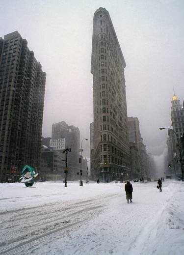 New York Street Photo_Blizzard-2 - Archival Pigment limited edition of 12 museum quality prints thumb