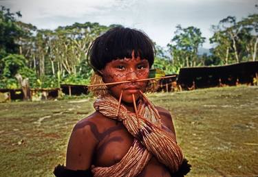 Yanomami Children of Eden: Fertility Goddess-13 - Archival Pigment limited edition of 12 museum quality prints thumb