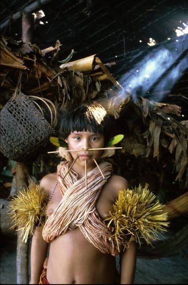 Yanomami Children of Eden: Fertility Goddess-10 - Archival Pigment limited edition of 12 museum quality prints thumb