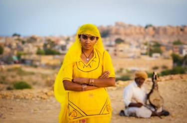 Rajasthan • India • Young Woman of Jaisalmer • Archival Pigment limited edition of 12 museum quality prints - Limited Edition of 12 thumb