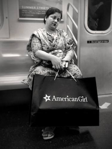 American Girl • NYC• Giclee Fine Art Print • Limited Edition thumb
