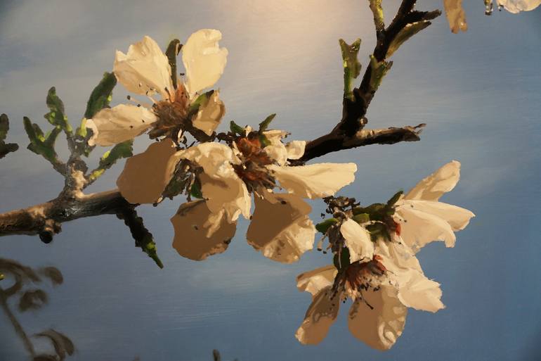 Original Conceptual Floral Painting by Jesse Waugh