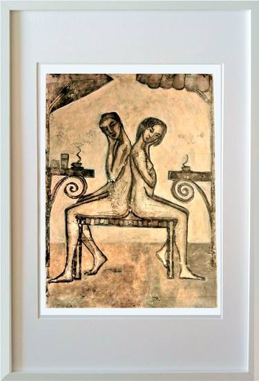 Print of Figurative People Printmaking by Aviva Sawicki