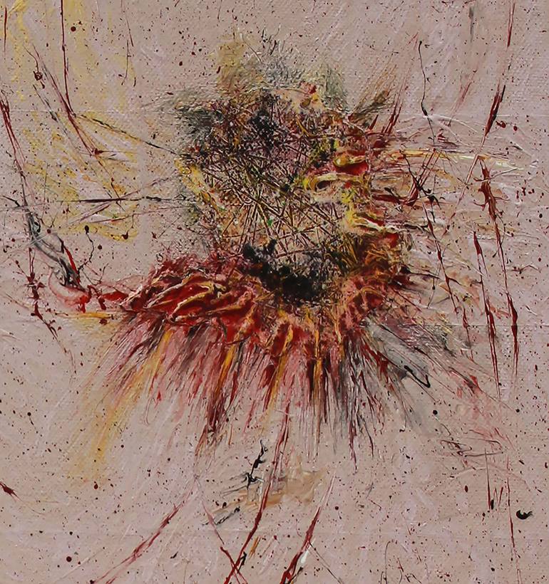 Original Conceptual Abstract Painting by Aw Walds