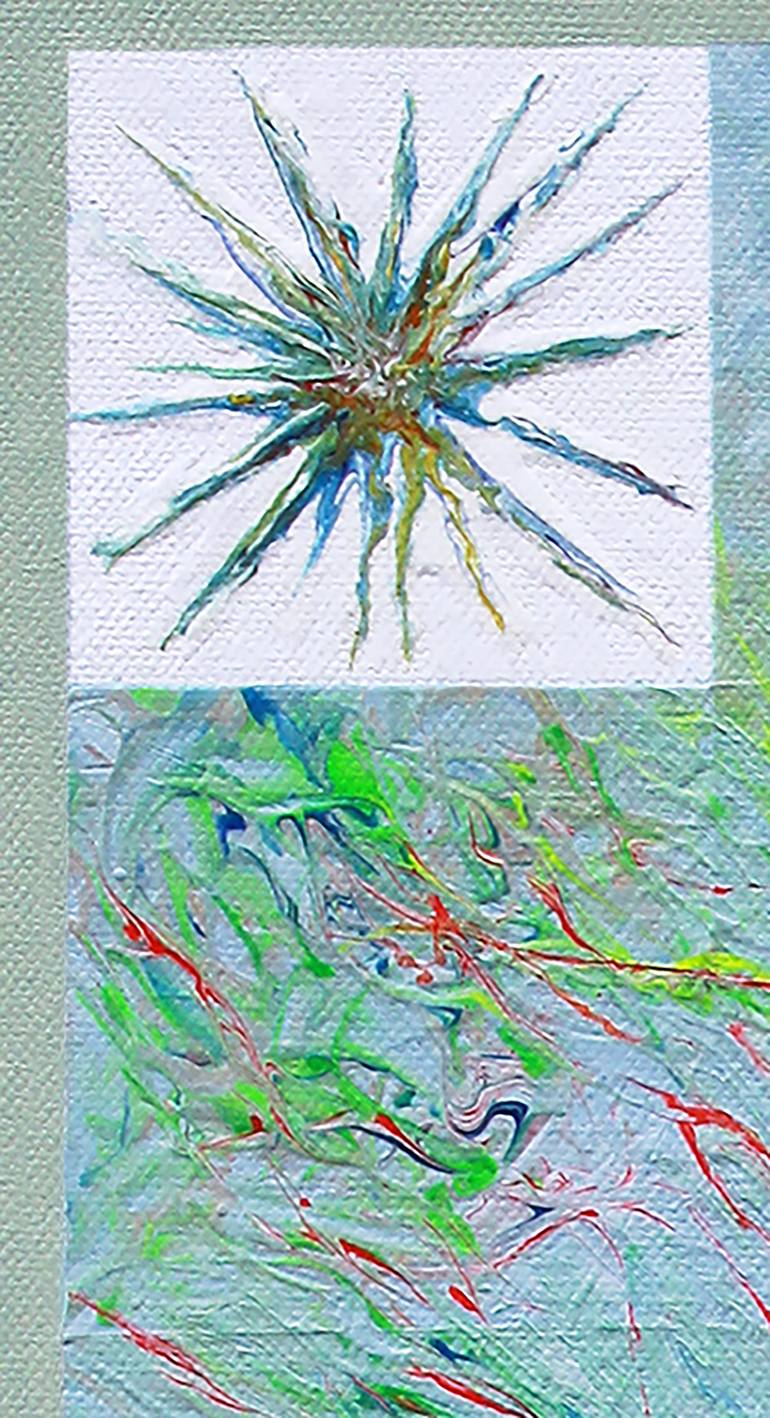 Original Conceptual Abstract Painting by Aw Walds