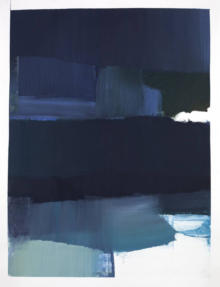 Original Abstract Landscape Paintings by Stephane Villafane