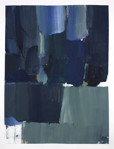 Original Abstract Landscape Paintings by Stephane Villafane