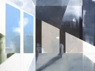 Print of Abstract Architecture Paintings by Stephane Villafane