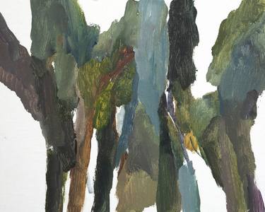 Print of Abstract Tree Paintings by Stephane Villafane