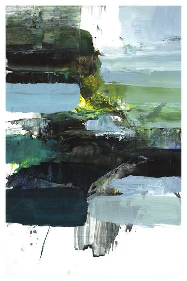 Original Abstract Landscape Paintings by Stephane Villafane
