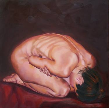 Print of Nude Paintings by Fiona Byrne