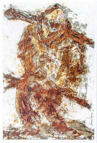 Original Abstract Mixed Media by Iván Karim
