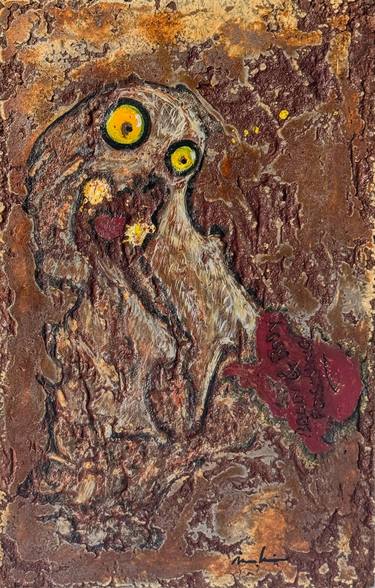 Original Conceptual Abstract Mixed Media by Iván Karim