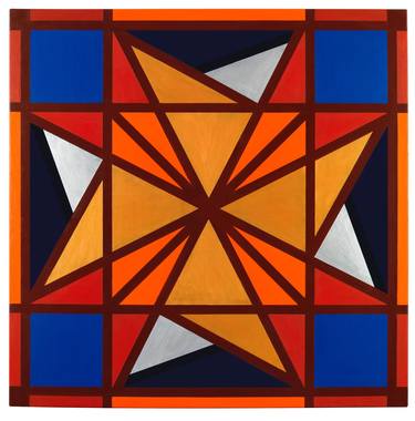 Print of Geometric Paintings by Dorothea Schilling