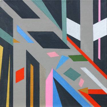 Original Geometric Paintings by Dorothea Schilling