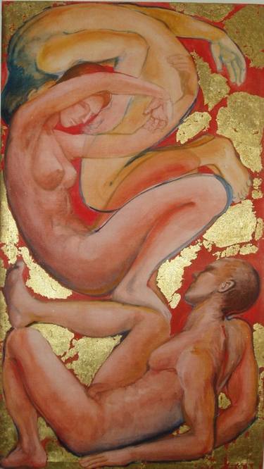 Original Conceptual Nude Paintings by Raffaella Curti