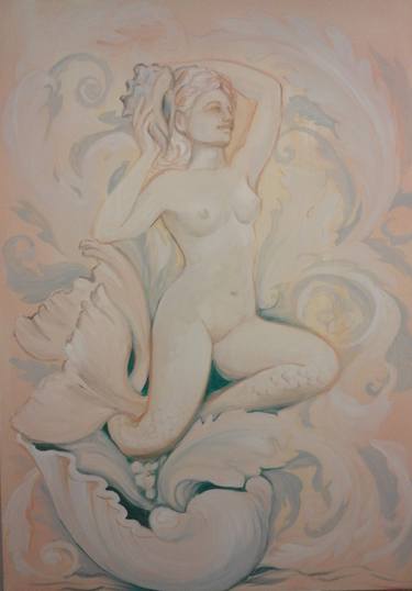 Original Figurative Nude Paintings by Raffaella Curti